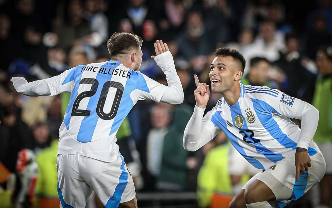 The Argentina national team, without Messi, convincingly defeated Chile in the 2026 World Cup qualifying match